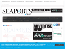 Tablet Screenshot of aapaseaports.com